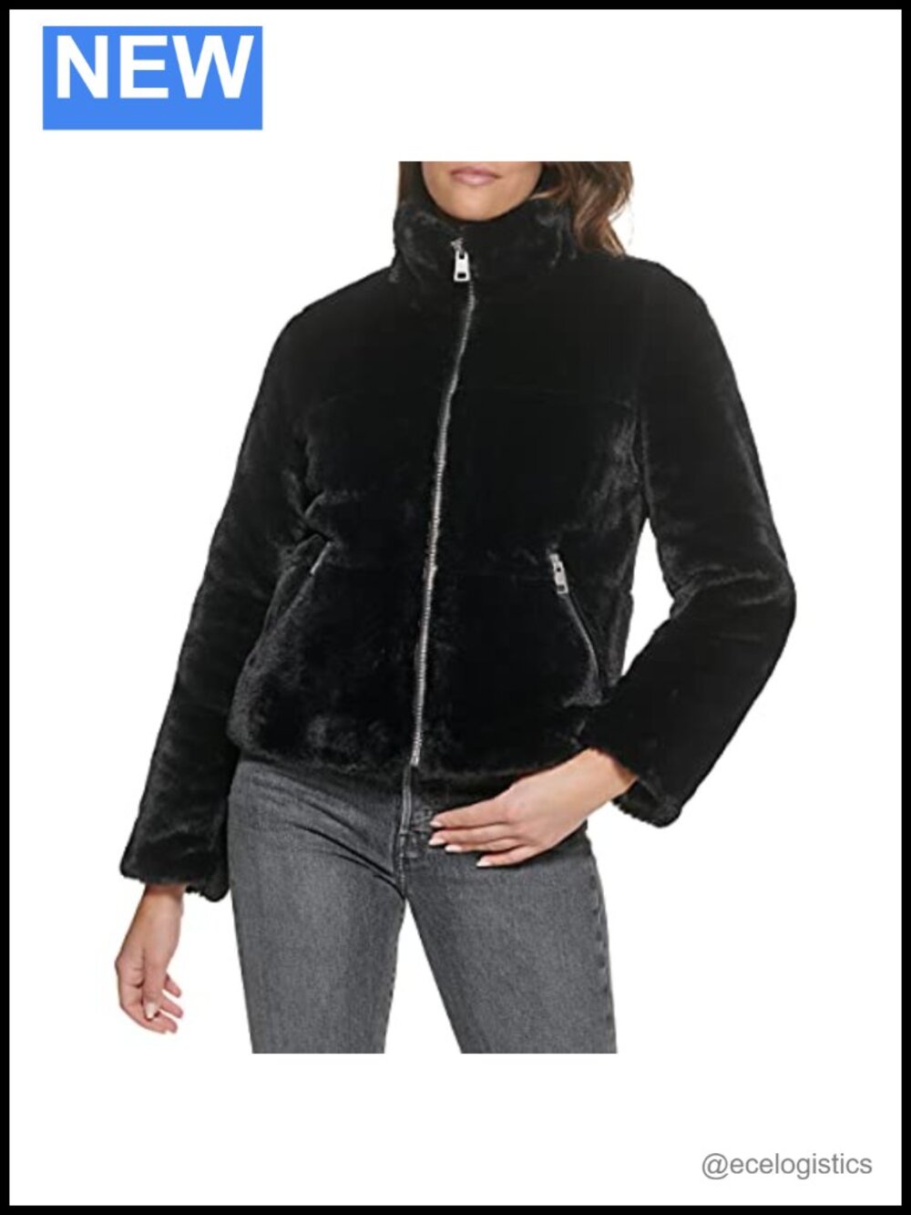 Levi's Women's Breanna Faux Fur Puffer Jacket (Standard & Plus Sizes)